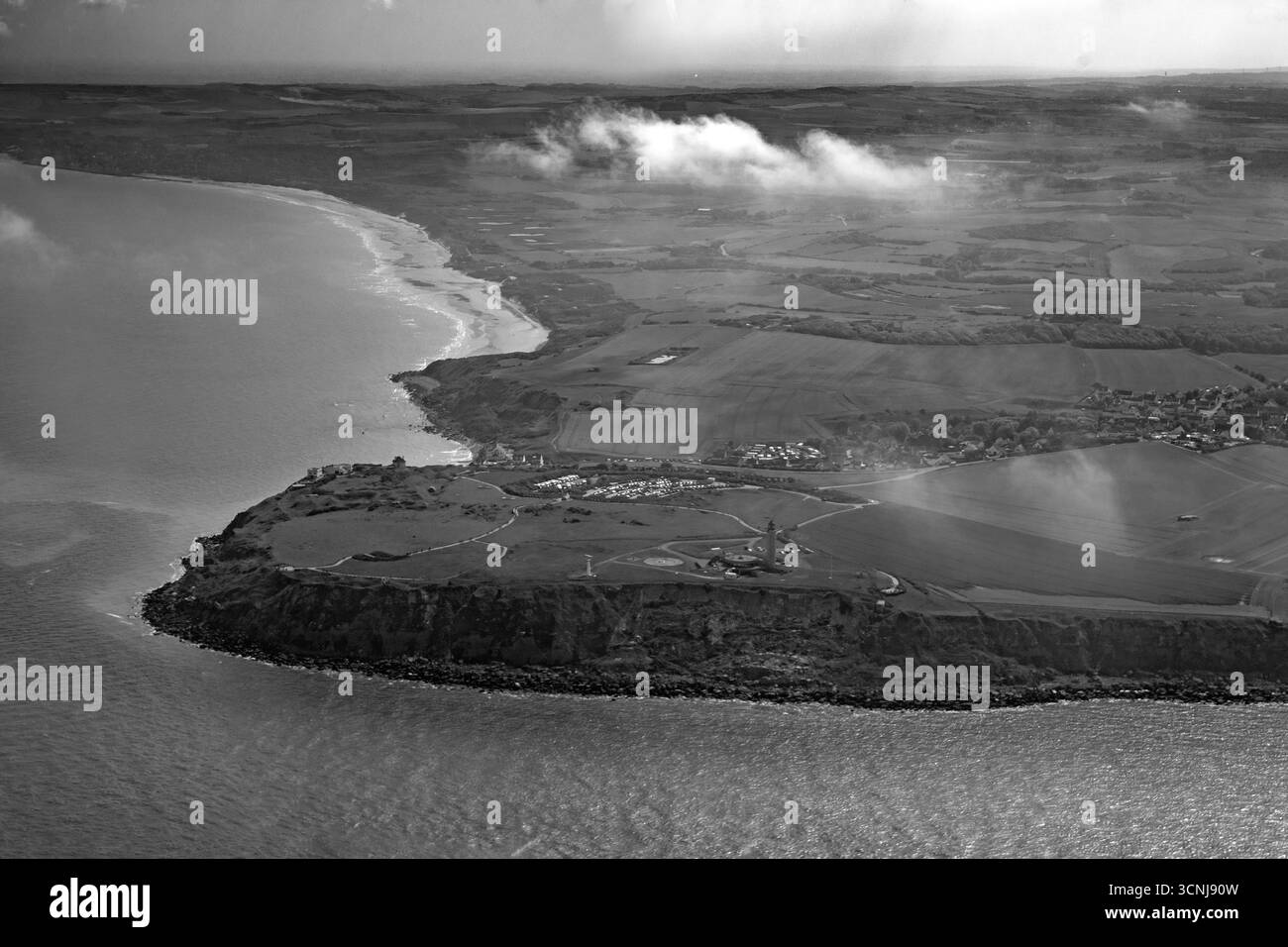 Somme-Bucht im Norden frankreichs Nordsee, baie de somme dans le nord de la france Stockfoto