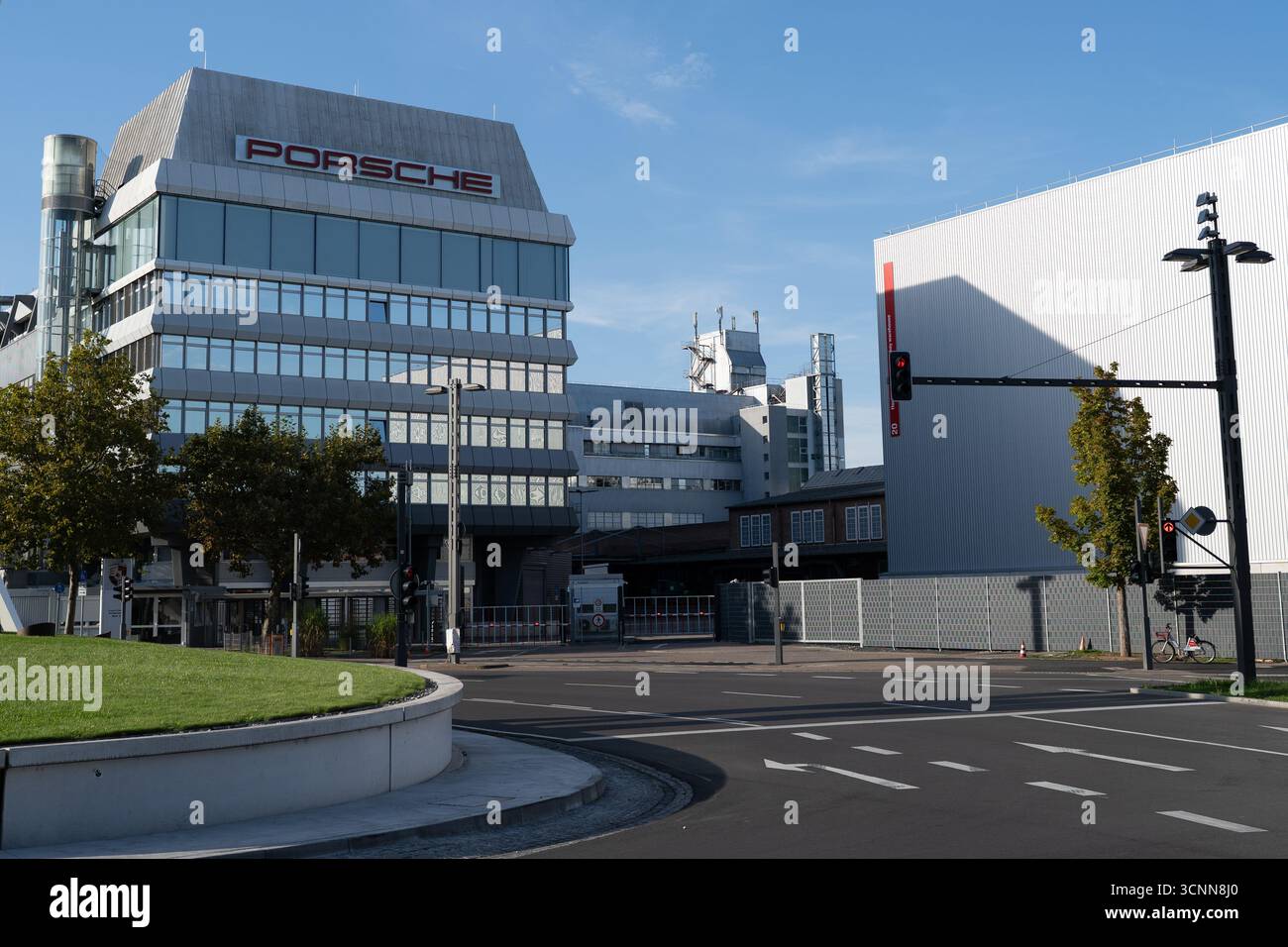 Porsche Hauptsitz in Stuttgart Deutschland Stockfoto
