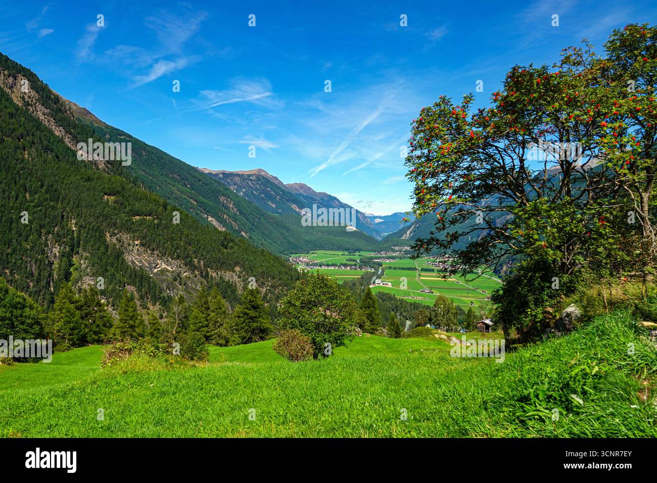 Sommer im Ötztal, Öetztal, Ötztal, Ötztal, Tirol, Österreich, EU, Europa Stockfoto