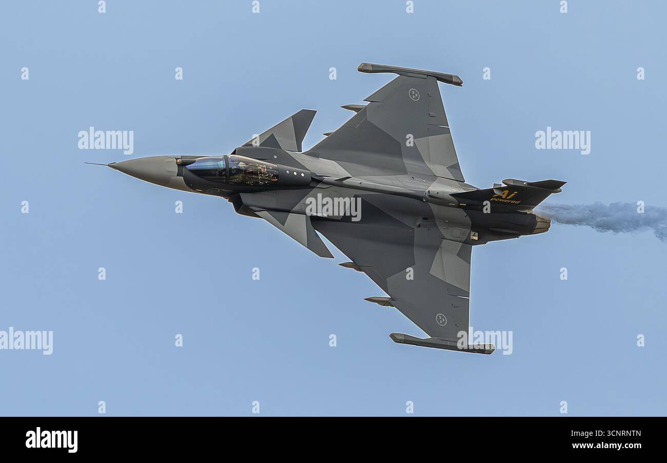 Saab JAS 39E Gripen Stockfoto