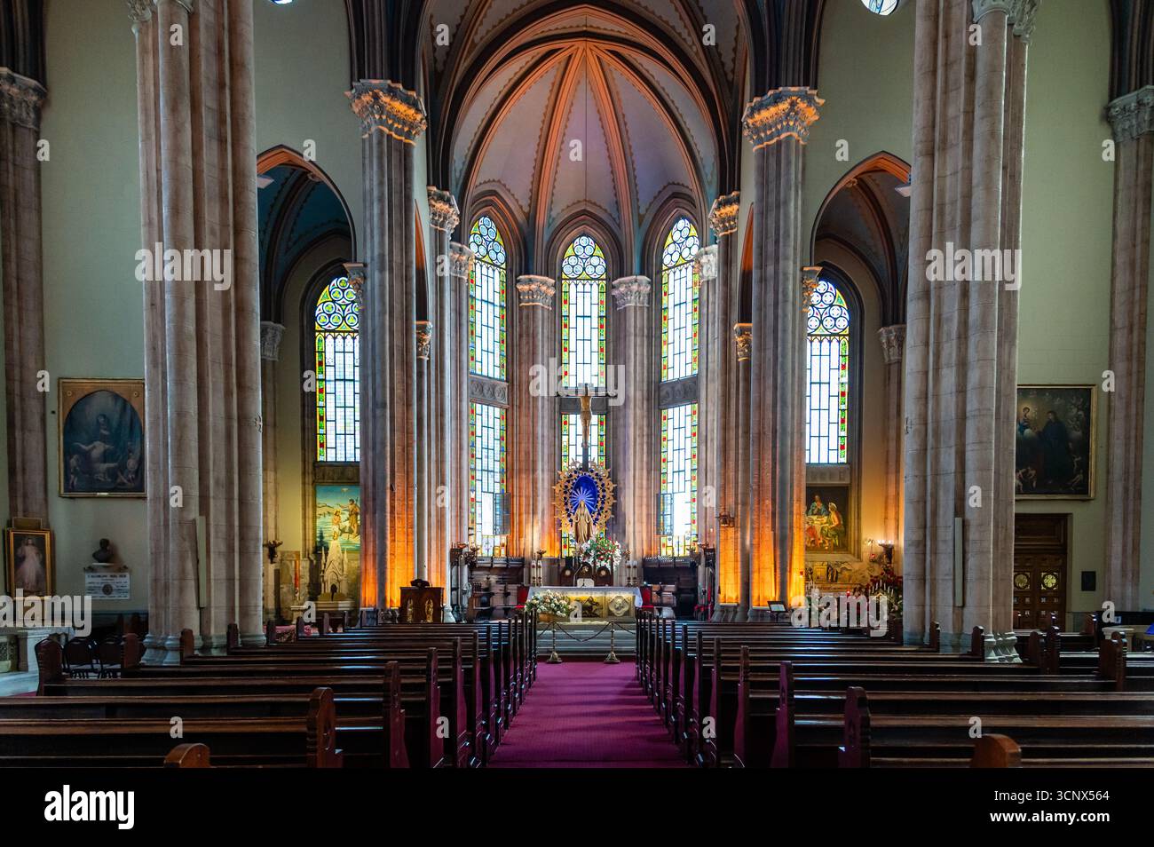 Kirche des Heiligen Antonius von Padua, Istanbul, Turkiye Stockfoto