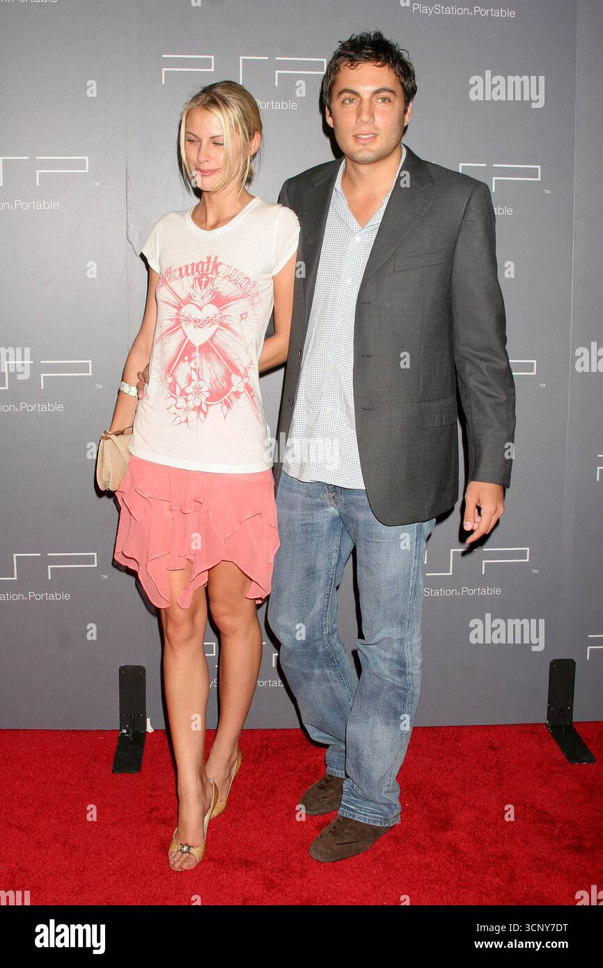 Fabien Basabe bei der PlayStation Portable Spring 2006 Show in den Skylight Studios in New York City - 10. September 2005 Stockfoto