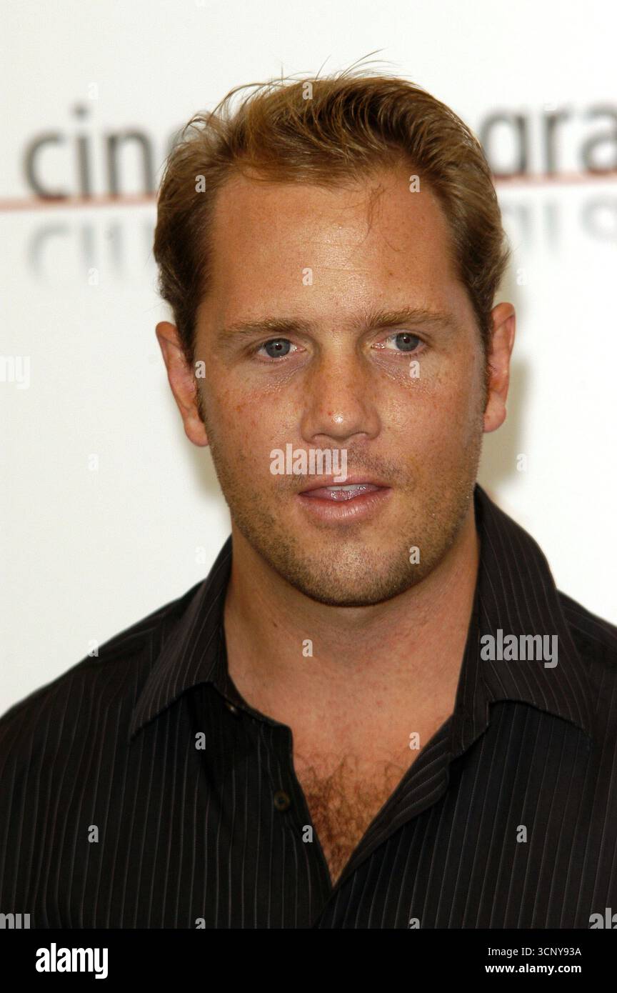 Marcus Thomas bei der Pressekonferenz für Edmond beim Filmfestival in Venedig 2005 - 07. September 2005 Stockfoto