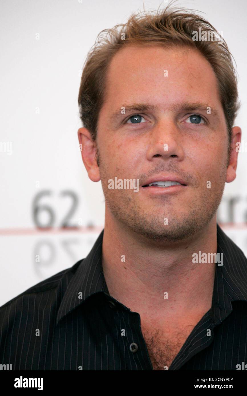 Marcus Thomas bei der Pressekonferenz für „Edmond“ beim Filmfestival in Venedig 2005 - 07. September 2005 Stockfoto