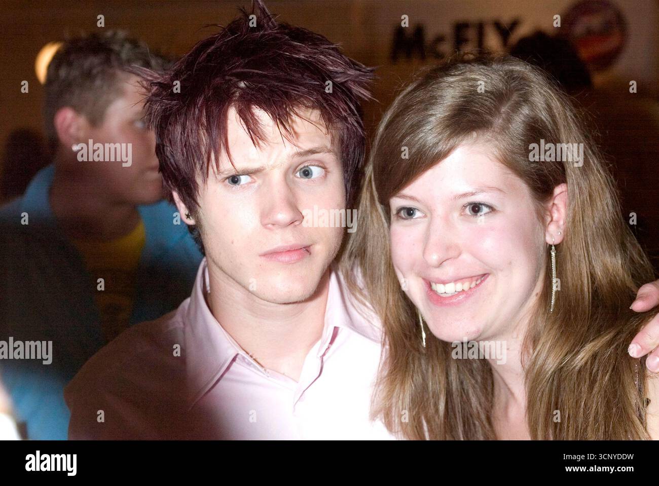 McFly at Alton Towers, Staffordshire - 1. September 2005 Stockfoto