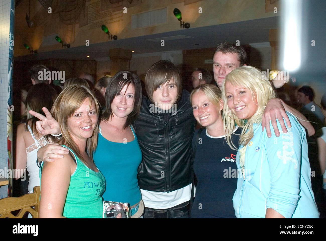 McFly at Alton Towers, Staffordshire - 1. September 2005 Stockfoto