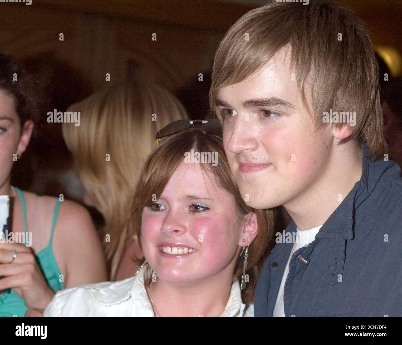 McFly at Alton Towers, Staffordshire - 1. September 2005 Stockfoto