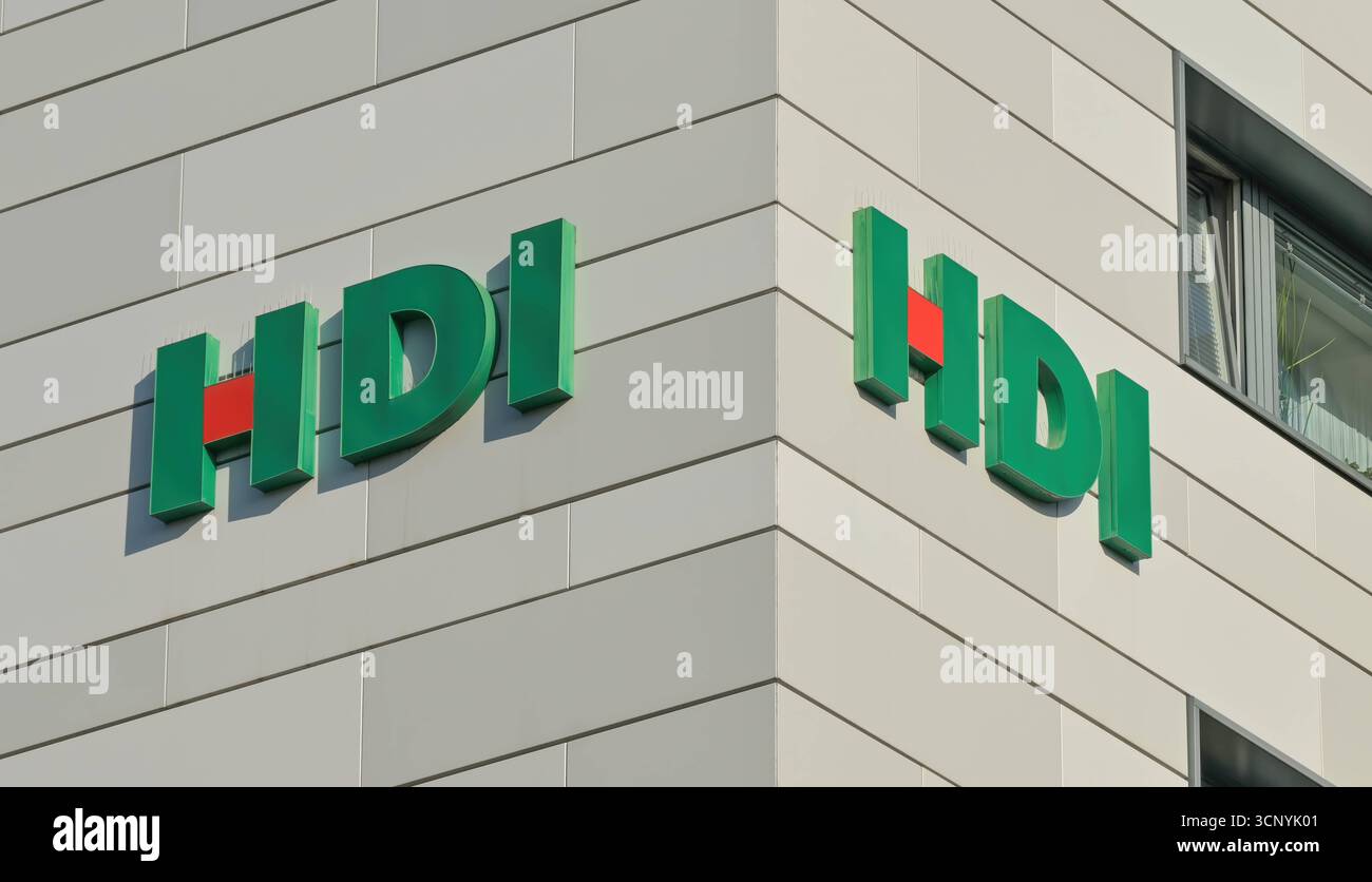 HDI Versicherung, Kurfürstendamm, Charlottenburg, Charlottenburg-Wilmersdorf, Berlin, Deutschland *** HDI Versicherung, Kurfürstendamm, Charlottenburg, Charlottenburg Wilmersdorf, Berlin, Deutschland Stockfoto