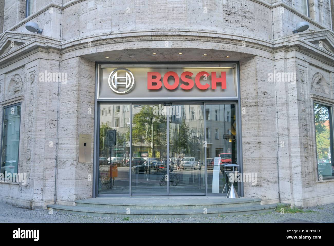 Boschhaus, Robert Bosch Repräsentanz, Bismarckstraße, Charlottenburg, Charlottenburg-Wilmersdorf, Berlin, Deutschland *** Boschhaus, Robert Bosch Vertretung, Bismarckstraße, Charlottenburg, Charlottenburg Wilmersdorf, Berlin, Deutschland Stockfoto