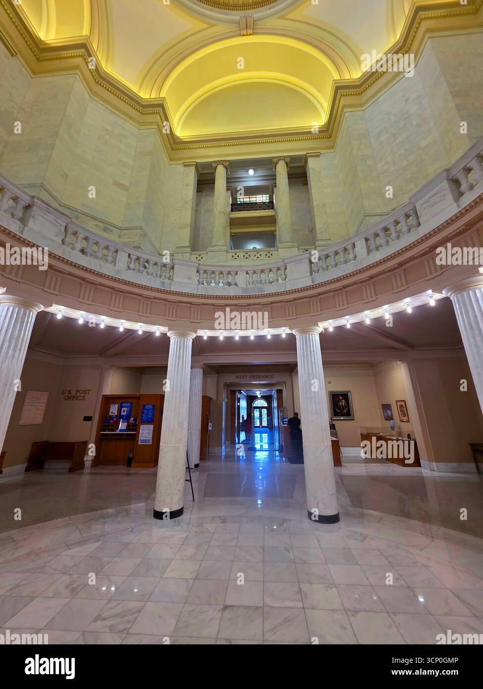 Innenraum des Arkansas State Capitol Building Little Rock Arkansas 09.15.2025 Stockfoto