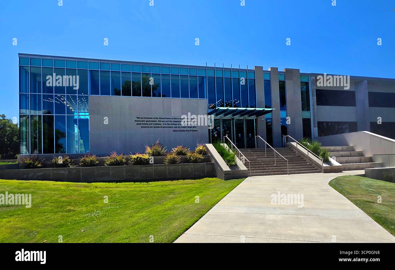 Gebäude Des Supreme Court Arkansas State Capitol Building Little Rock Arkansas 09.15.2025 Stockfoto