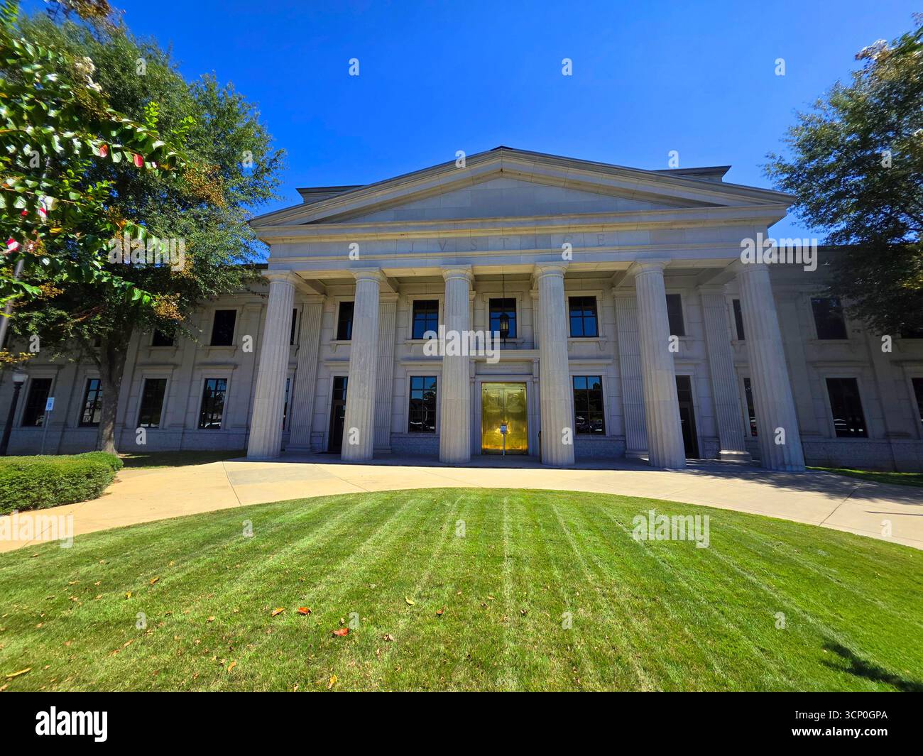 Gebäude Des Supreme Court Arkansas State Capitol Building Little Rock Arkansas 09.15.2025 Stockfoto