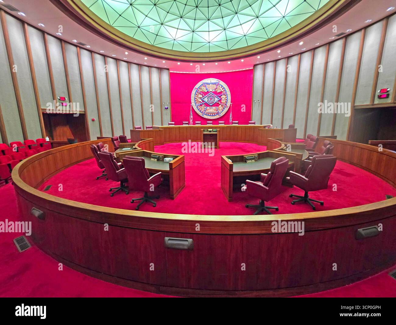 Gebäude Des Supreme Court Arkansas State Capitol Building Little Rock Arkansas 09.15.2025 Stockfoto