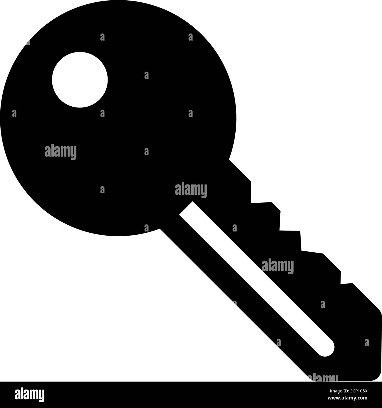 Taste – einfaches Vektorsymbol Stock Vektor