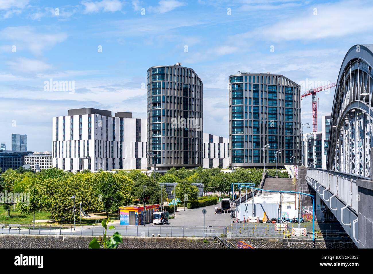 Europäische Zentralbank, Frankfurt Am Main, Deutschland Stockfoto