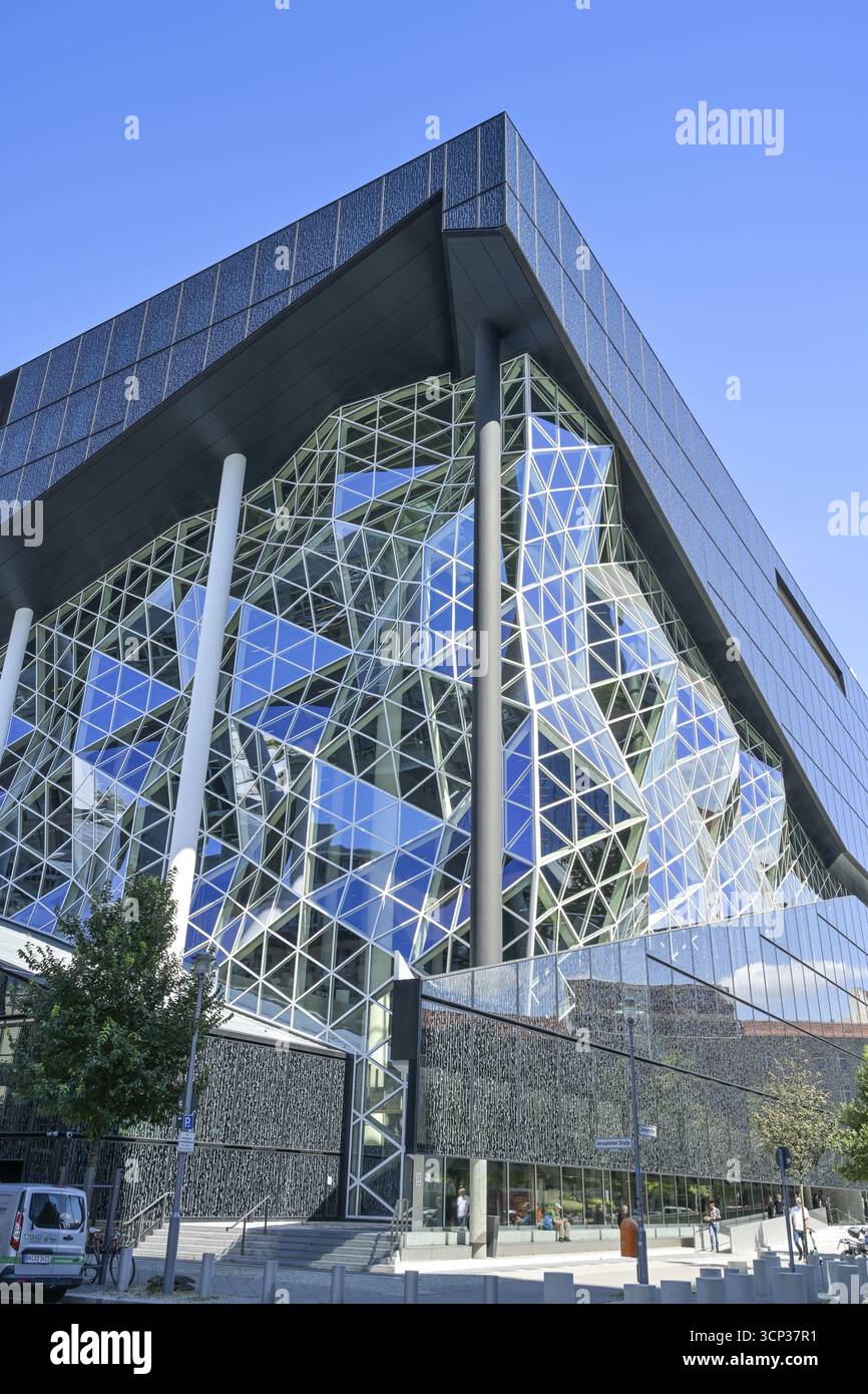 Neubau Springer-Verlag, Axel-Springer-Straße, Zimmerstraße, Kreuzberg, Friedrichshain-Kreuzberg, Berlin, Deutschland Stockfoto