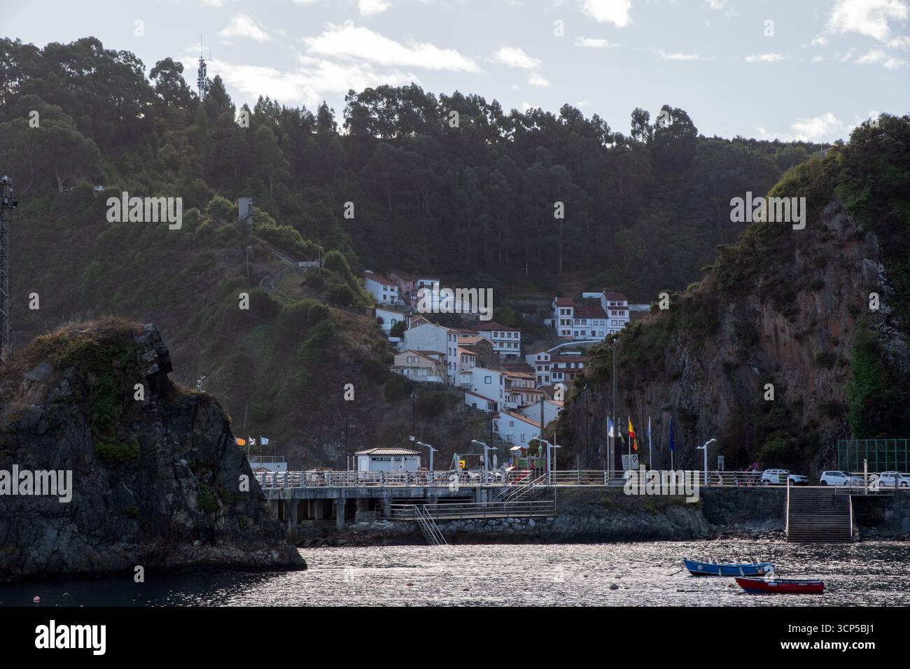 Cudillero, Asturien, Spanien Stockfoto