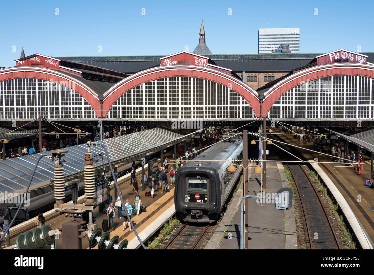 Hauptbahnhof Kopenhagen, Kopenhagen, Neuseeland, Dänemark, Europa Stockfoto