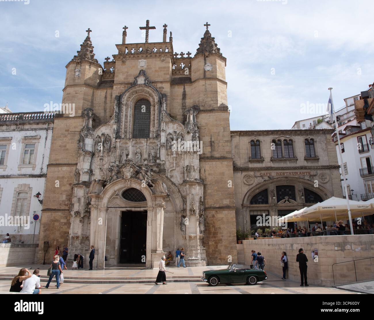 Mosteiro da Santa Cruz, Coimbra Stockfoto