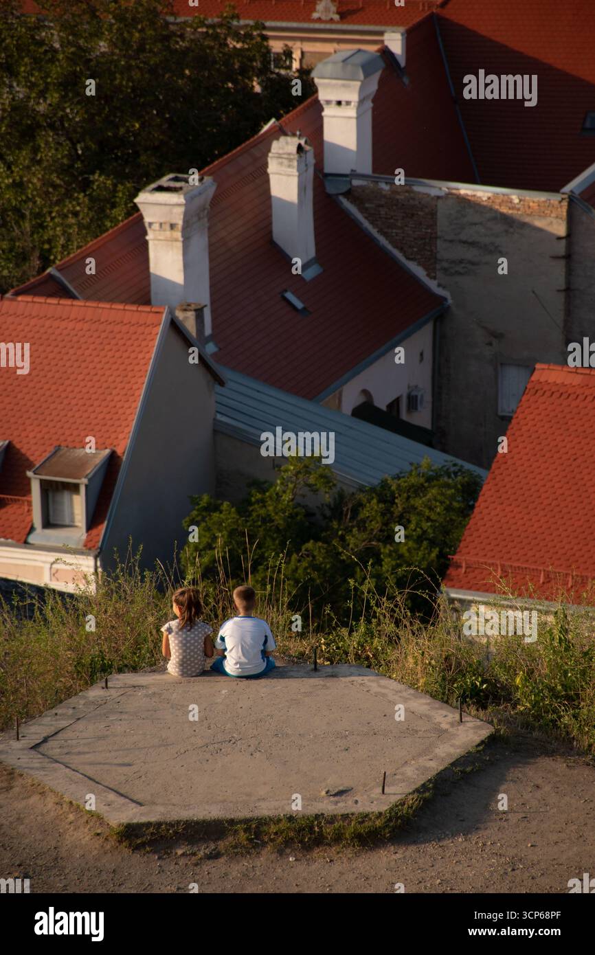 Blick in die Zukunft Stockfoto