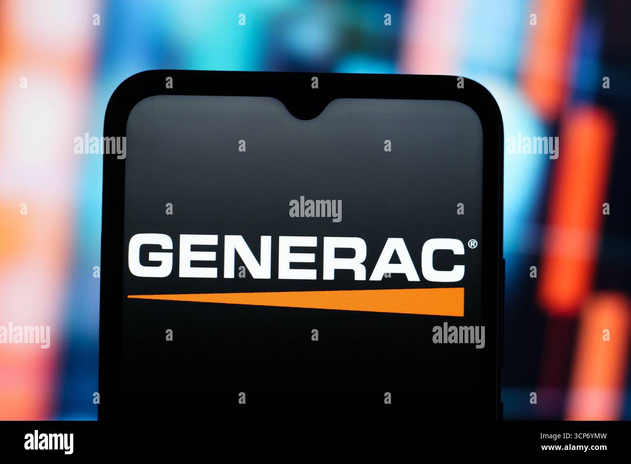 Kanada. September 2025. In dieser Abbildung wird das Generac Power Systems-Logo auf einem Smartphone-Bildschirm angezeigt. (Credit Image: © Thomas Fuller/SOPA Images via ZUMA Press Wire) NUR REDAKTIONELLE VERWENDUNG! Nicht für kommerzielle ZWECKE! Stockfoto