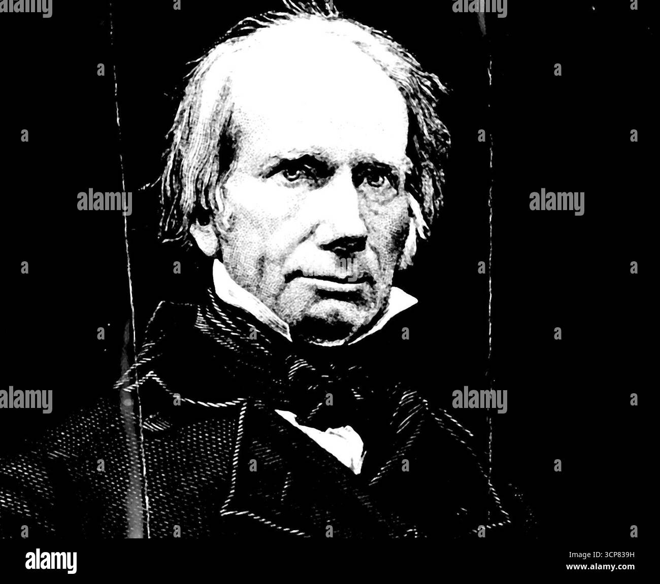 Henry Clay - als er ein älterer Staatsmann im Senat war. Februar 1946. Stockfoto