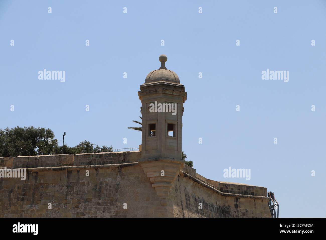 Fort Saint Angelo, Birgu, Malta. Stockfoto