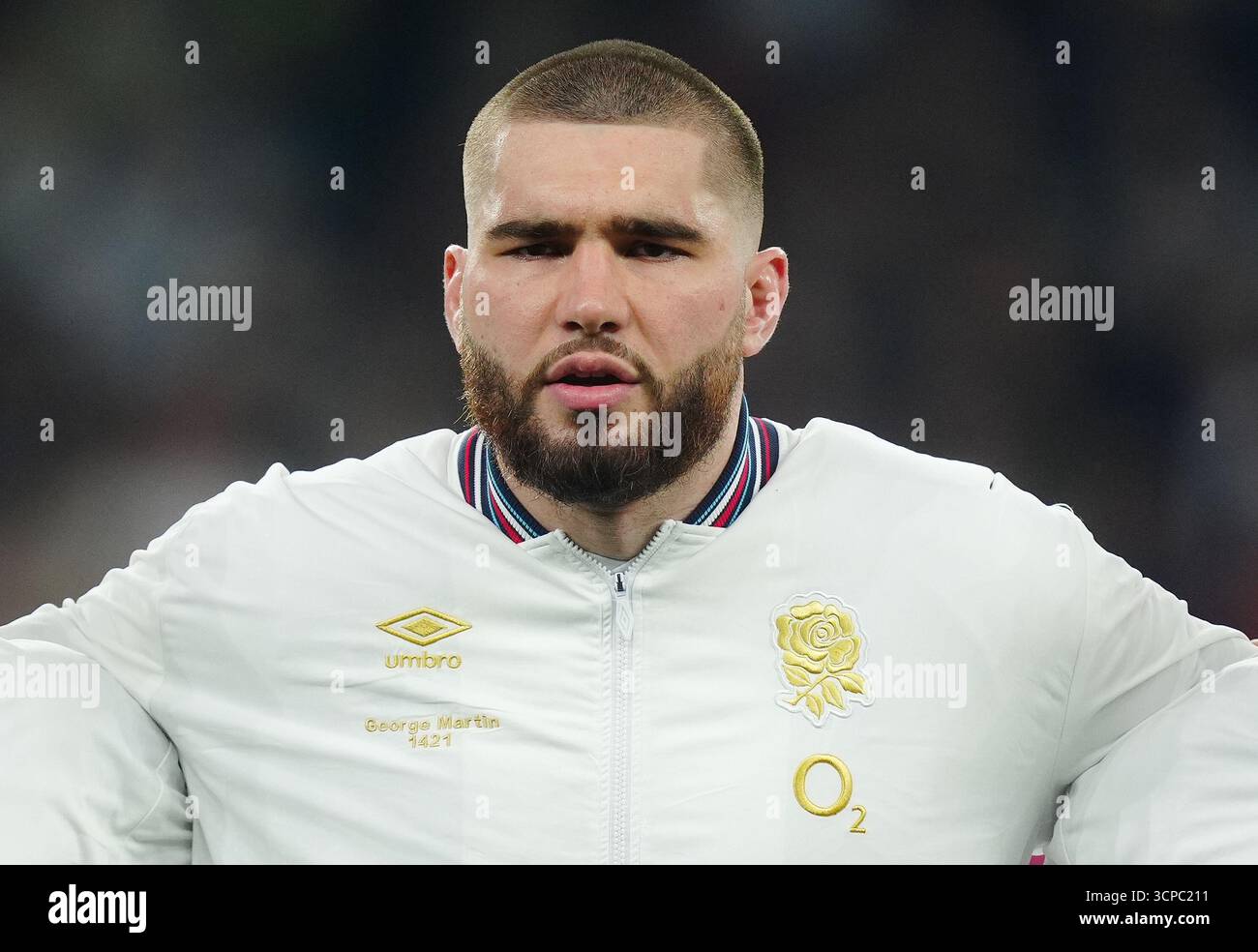 Aktenfoto vom 16-11-2024 des Engländers George Martin, der die Herbstserie und möglicherweise mehr Tests im nächsten Jahr verpassen wird, weil seine Genesung von der Schulteroperation unsicher ist. Ausgabedatum: Donnerstag, 25. September 2025. Stockfoto