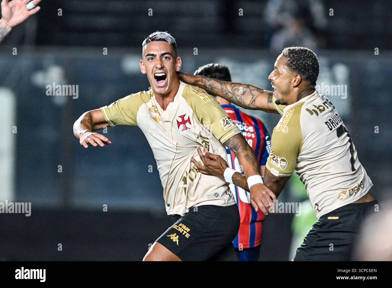 Rio, Brasilien - 24. september 2025: Puma Rodrigues Spieler während des Spiels zwischen Vasco x Bahia um die 16. Runde der brasilianischen Meisterschaft im Sao Janua Stockfoto