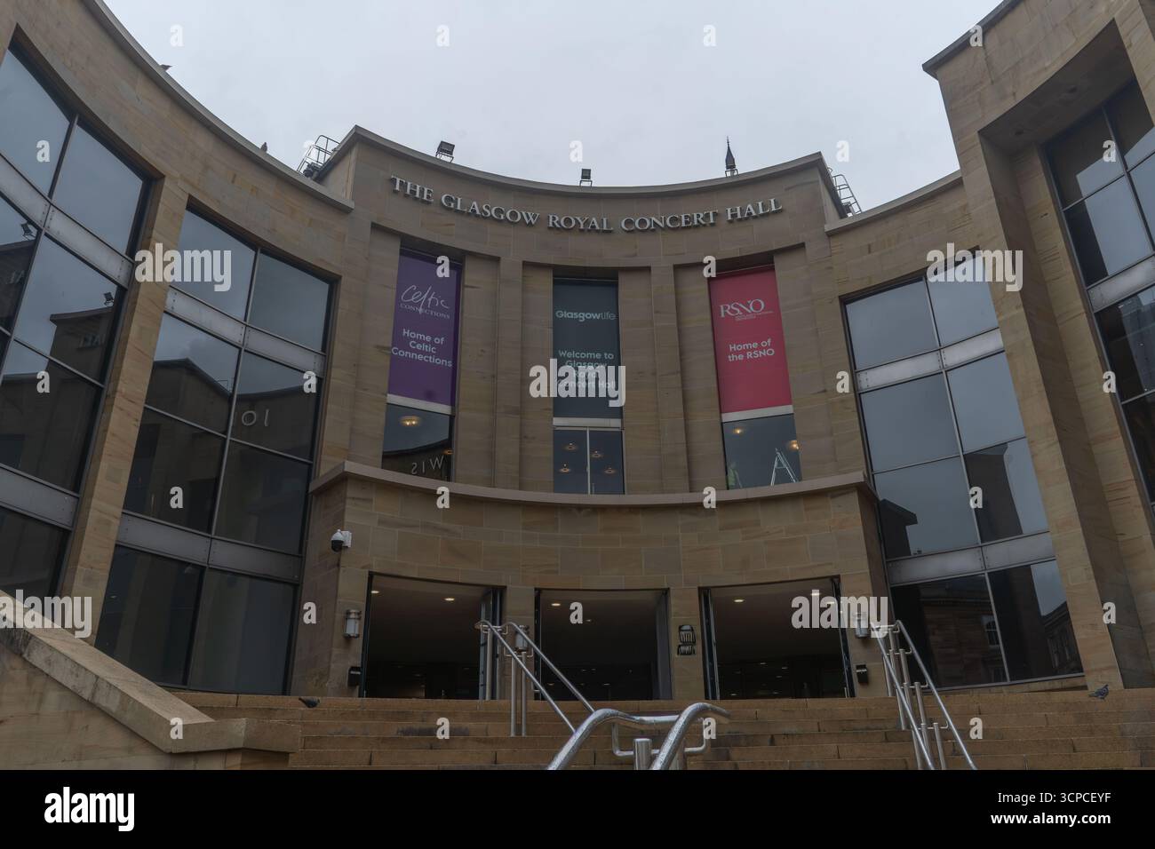 Glasgow Royal Concert Hall Stockfoto