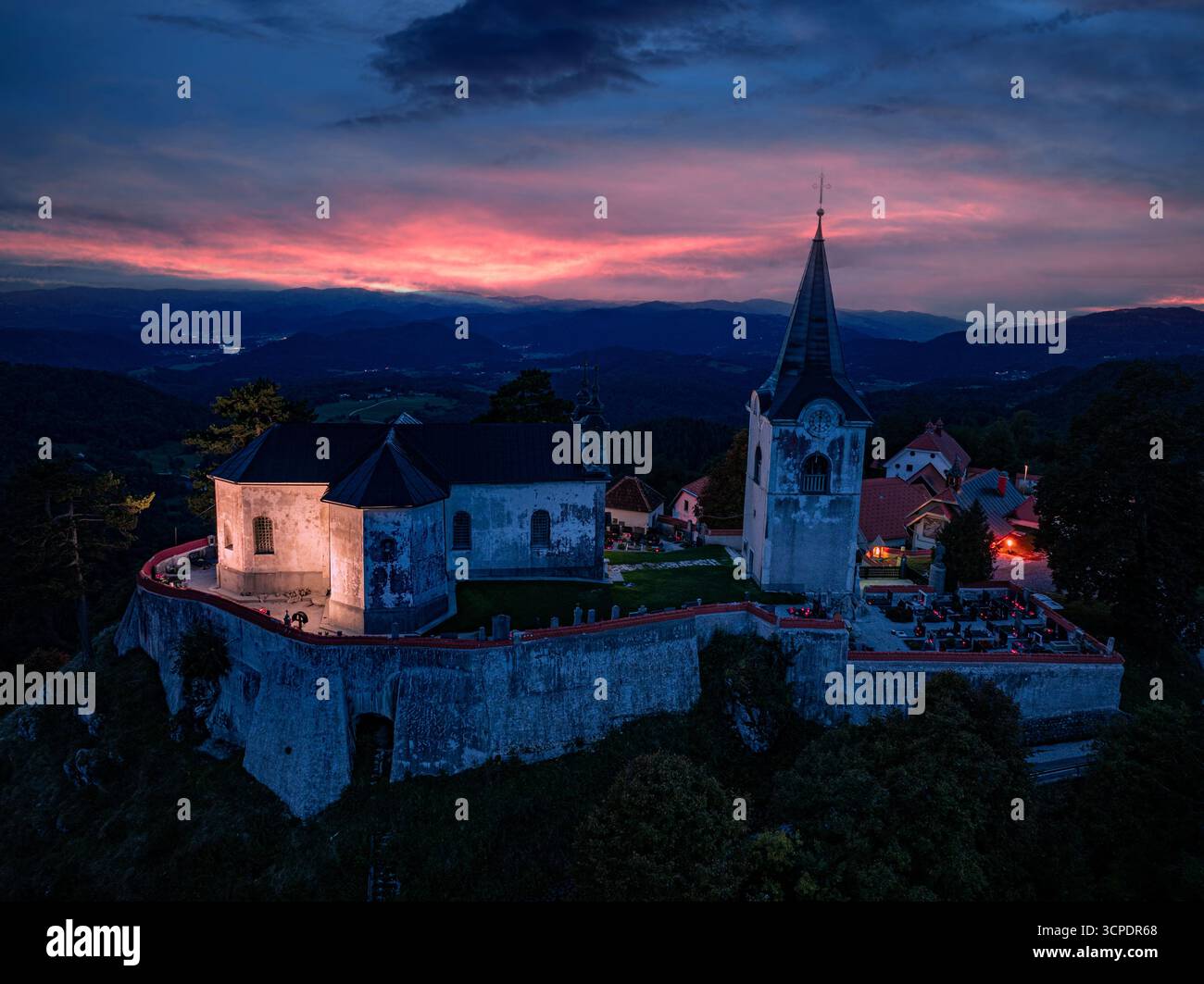Kirche des Heiligen Kreuzes Stockfoto