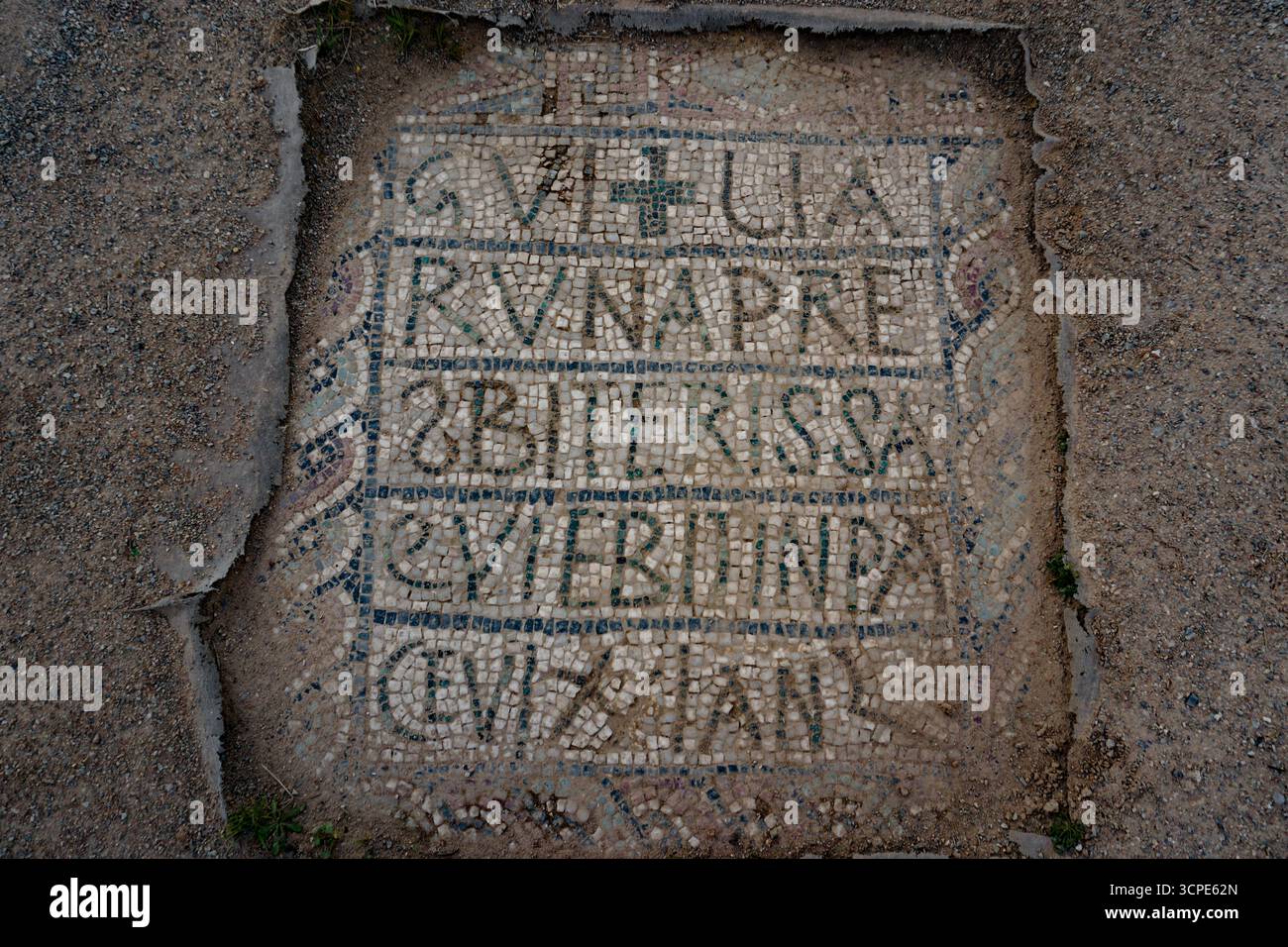 Die Basilika des Heiligen Augustinus in Annaba, ein Wahrzeichen der Geschichte und des Glaubens und römische Ruinen der antiken Stadt Hippo, Annaba, Algerien Stockfoto