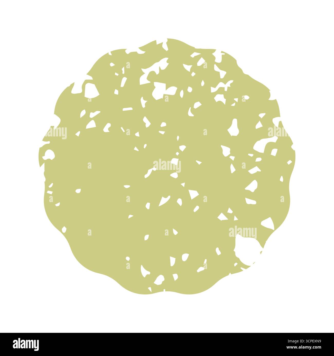 Satz grüner Öko-Aufkleber mit Grunge-Textur in verschiedenen Formen. Bio-Etiketten, die sich ideal für umweltfreundliche Produkte, Werbeaktionen und nachhaltige Markenbezeichnungen eignen Stock Vektor