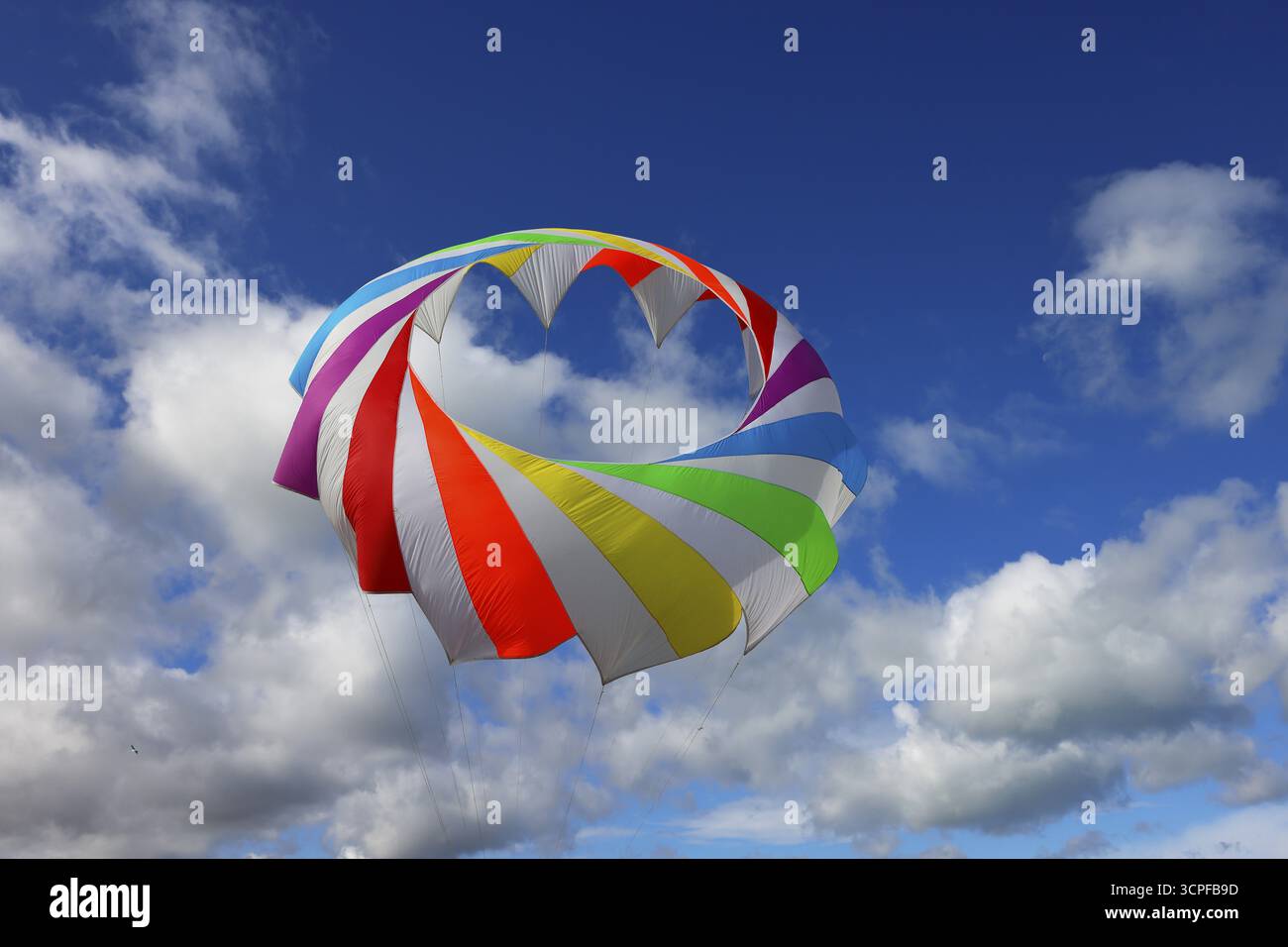 Kite Festival, International Kite Festival, Dieppe, Normandie, Frankreich Stockfoto
