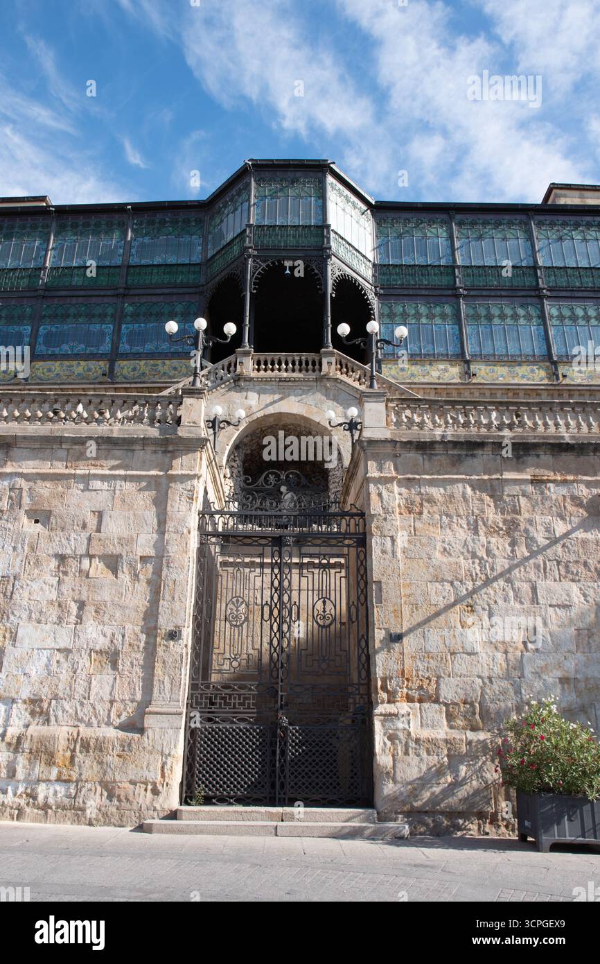 Museo Art Nouveau und Art Déco, Casa Lis Salamanca Stockfoto