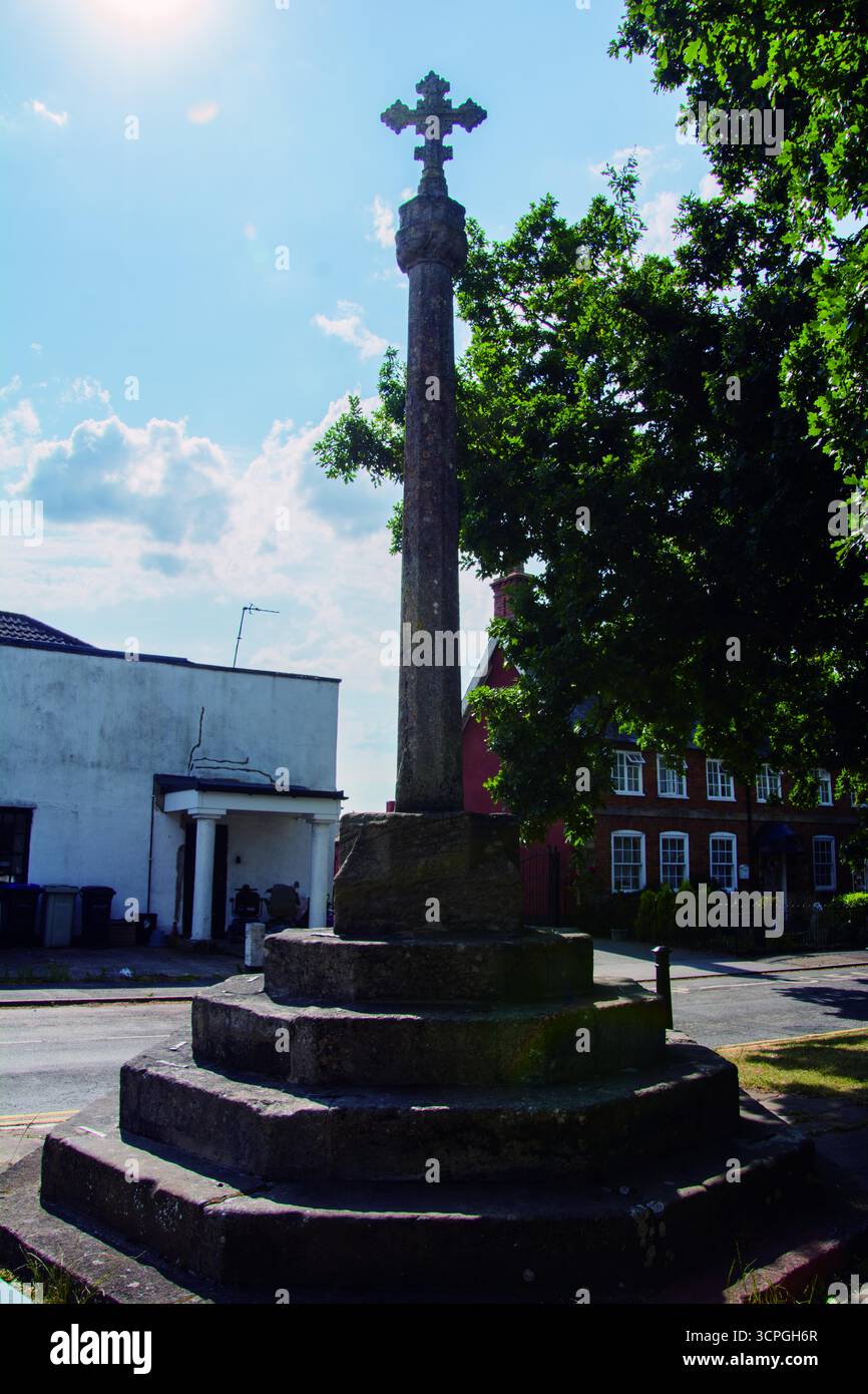 Tattershall Market Cross oder Butter Market Cross Stockfoto