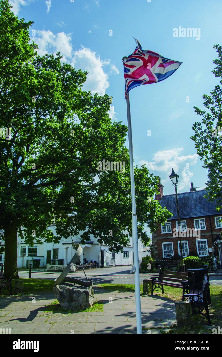Tattershall Market Cross oder Butter Market Cross Stockfoto