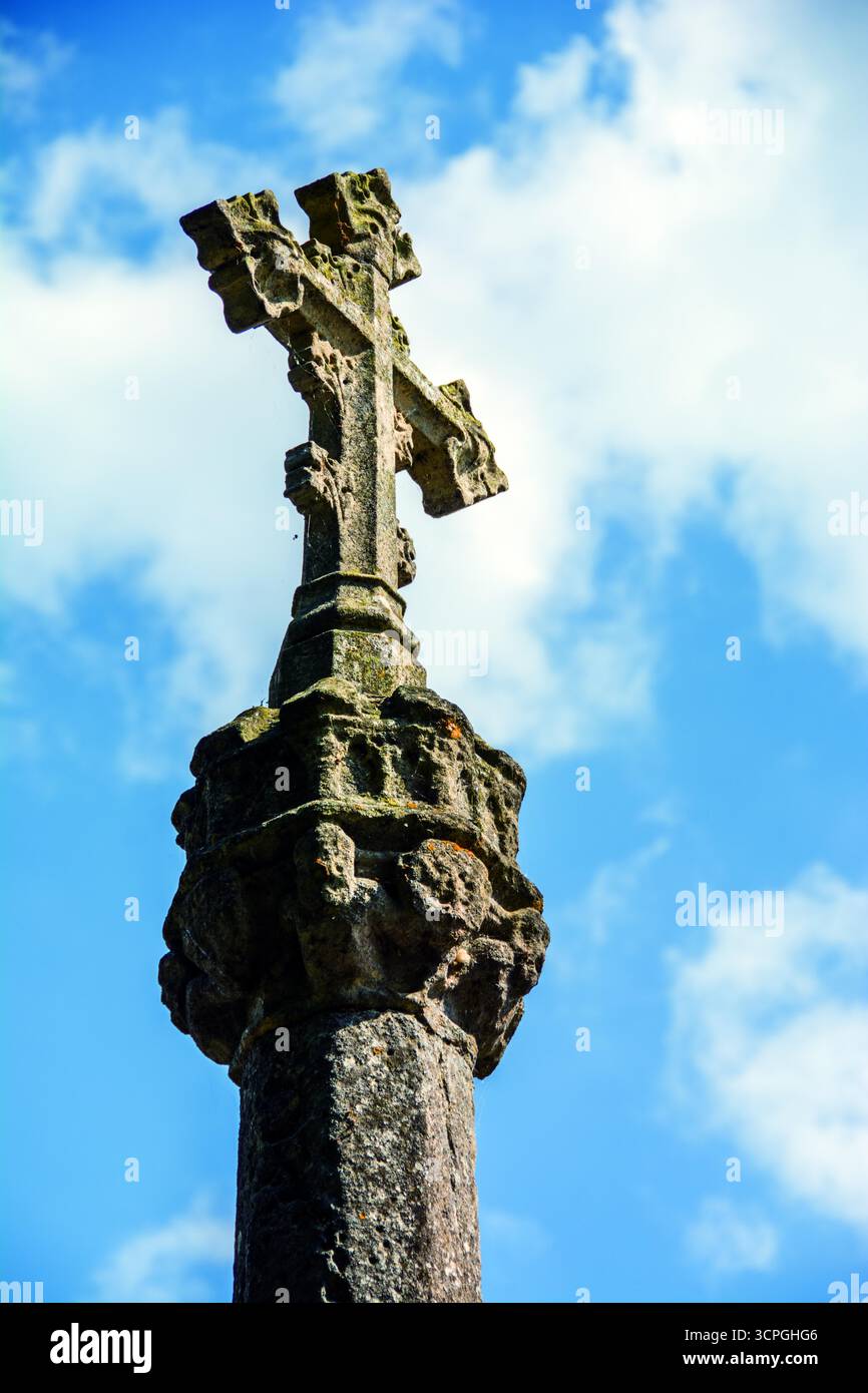 Tattershall Market Cross oder Butter Market Cross Stockfoto
