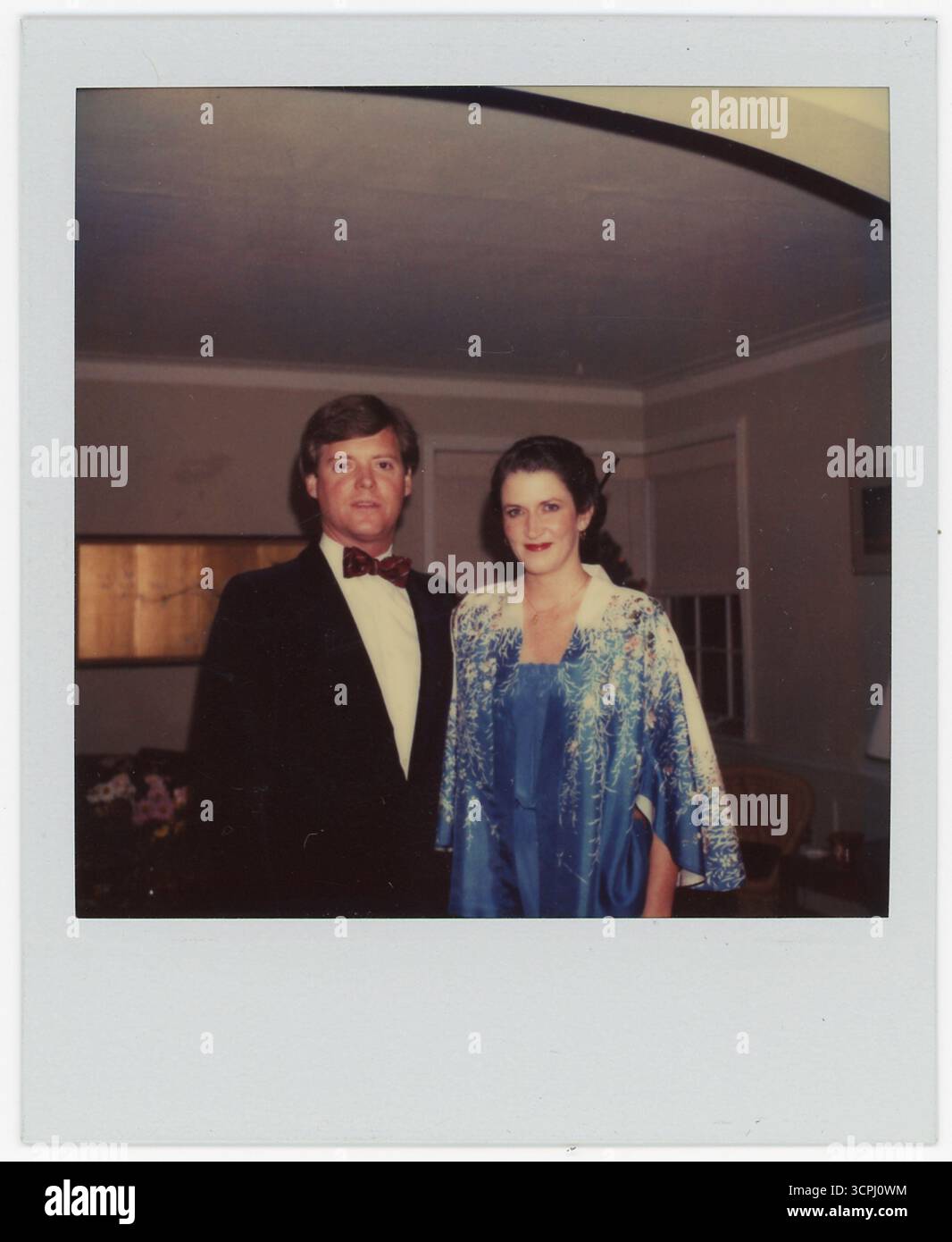 Polaroid-Momentaufnahme im Retro-Stil des 20. Jahrhunderts, USA Stockfoto