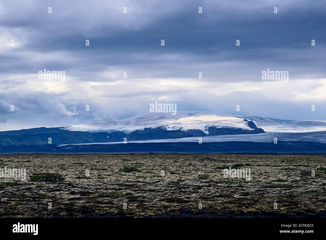 Gletscherlandschaft Stockfoto