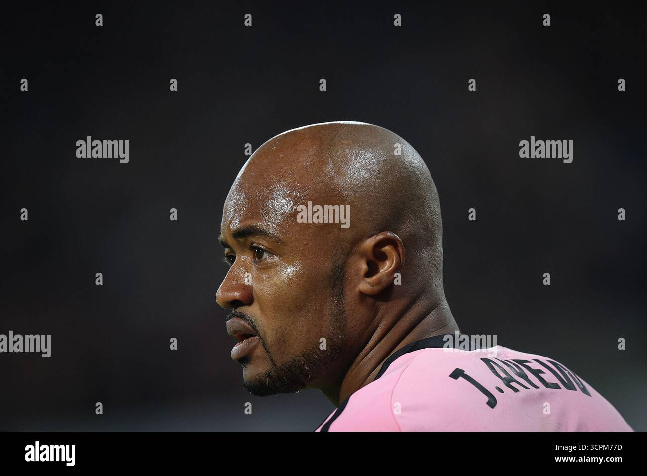 West Bromwich, Großbritannien. September 2025. Jordan Ayew aus Leicester City während des Spiels West Bromwich Albion vs Leicester City Sky Bet Championship bei den Hawthorns, West Bromwich. Der Bildnachweis sollte lauten: James Baylis/Sportimage Credit: Sportimage Ltd/Alamy Live News Stockfoto