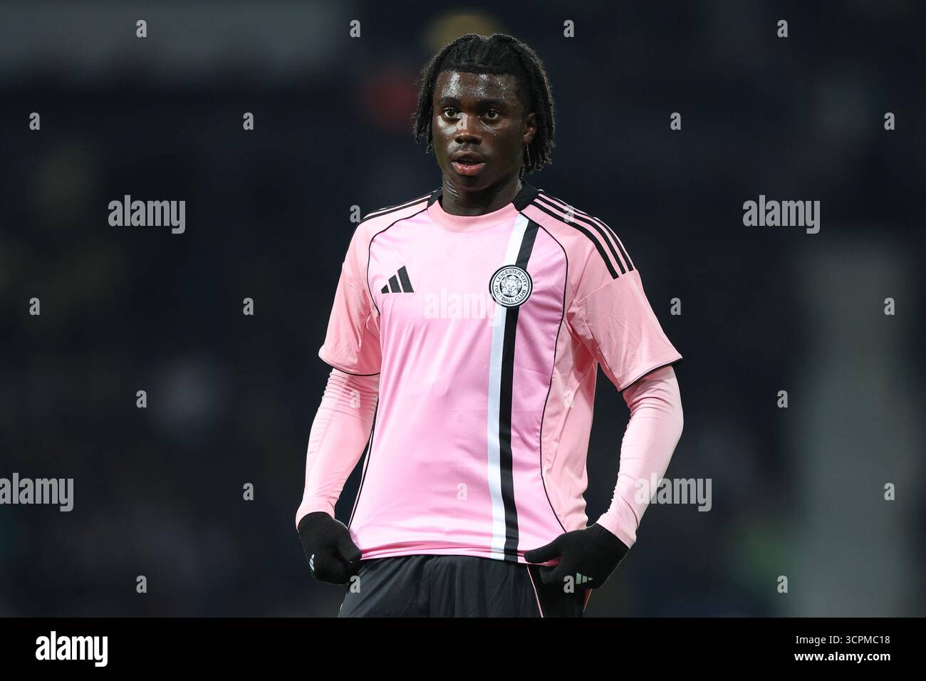 West Bromwich, Großbritannien. September 2025. Jeremy Monga von Leicester City während des West Bromwich Albion vs Leicester City Sky Bet Championship Matches in den Hawthorns, West Bromwich. Der Bildnachweis sollte lauten: James Baylis/Sportimage Credit: Sportimage Ltd/Alamy Live News Stockfoto