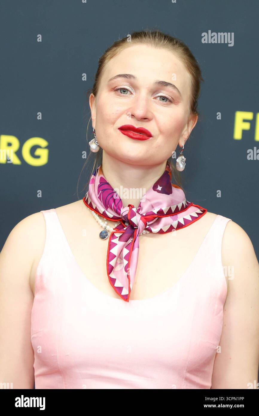 Filmfest Hamburg Anette Unger, Filmfest Hamburg, Smalltown Girl, Cinemaxx Hamburg, 27.09.2025 *** Filmfest Hamburg Anette Unger, Filmfest Hamburg, Smalltown Girl, Cinemaxx Hamburg, 27 09 2025 Copyright: XEventpressxBecherx Stockfoto