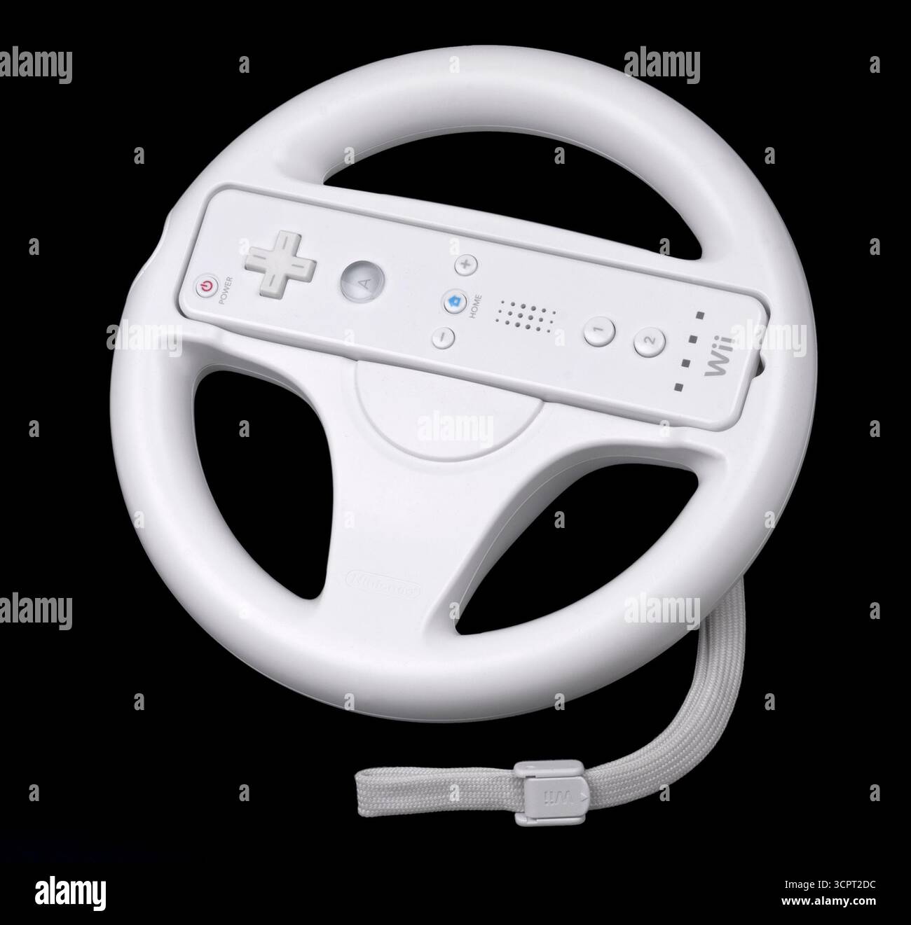 Wii Wheel für die Nintendo Wii, Stockfoto