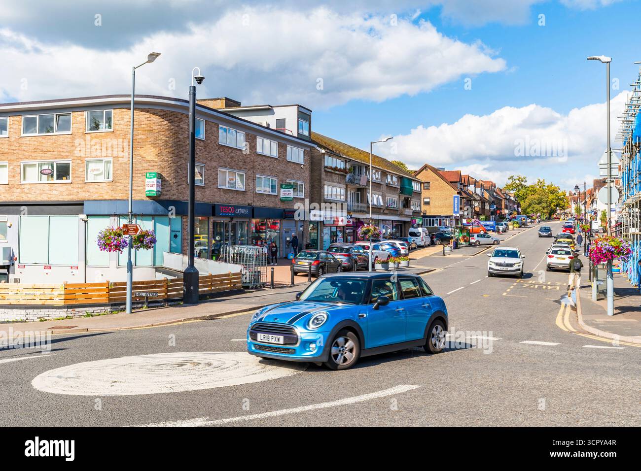 AMERSHAM, Großbritannien – 21. SEPTEMBER 2025: Amersham ist eine Marktstadt in Buckinghamshire in den Chiltern Hills. Amersham liegt 27 Meilen nordwestlich von Zentral-Lo Stockfoto