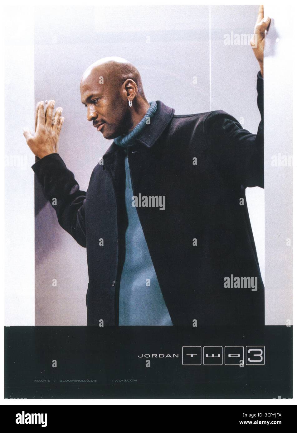 2002 Jordan Two3-Werbespot, eine Bekleidungsmarke von Michael Jordan Stockfoto