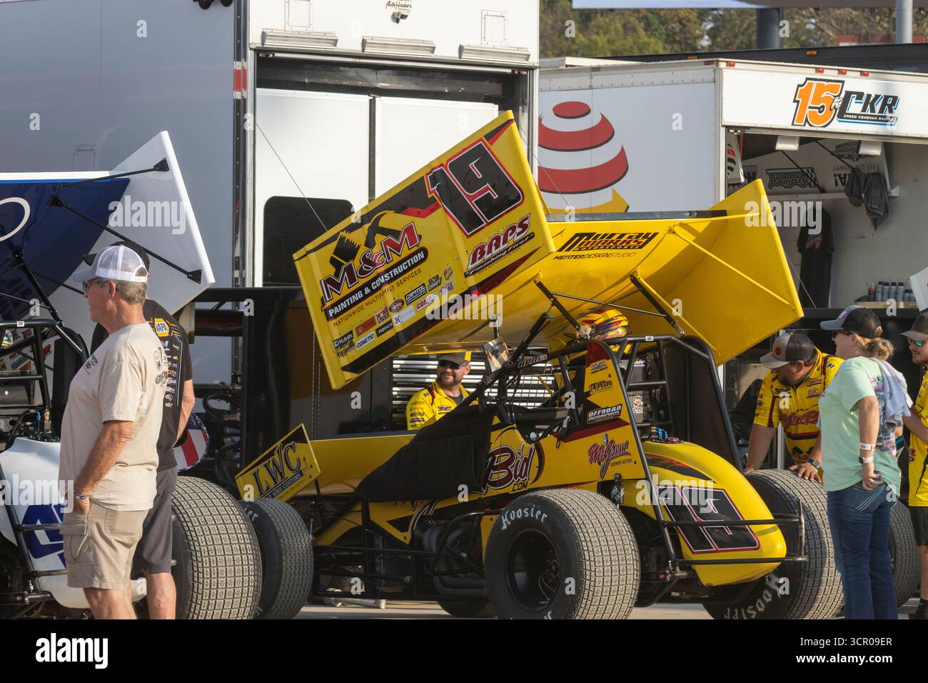 Brent Marks, 4 Crown Nationals, Samstag, 20. September 2025, Rossburg Ohio USA Stockfoto