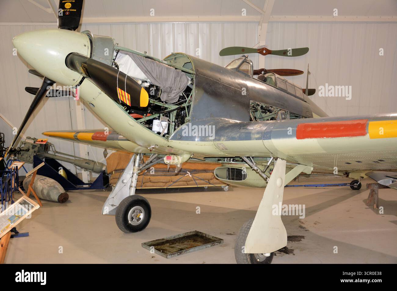 Sea Hurricane 1b, Shuttleworth Trust, Old Warden, Bedfordshire, Großbritannien Stockfoto