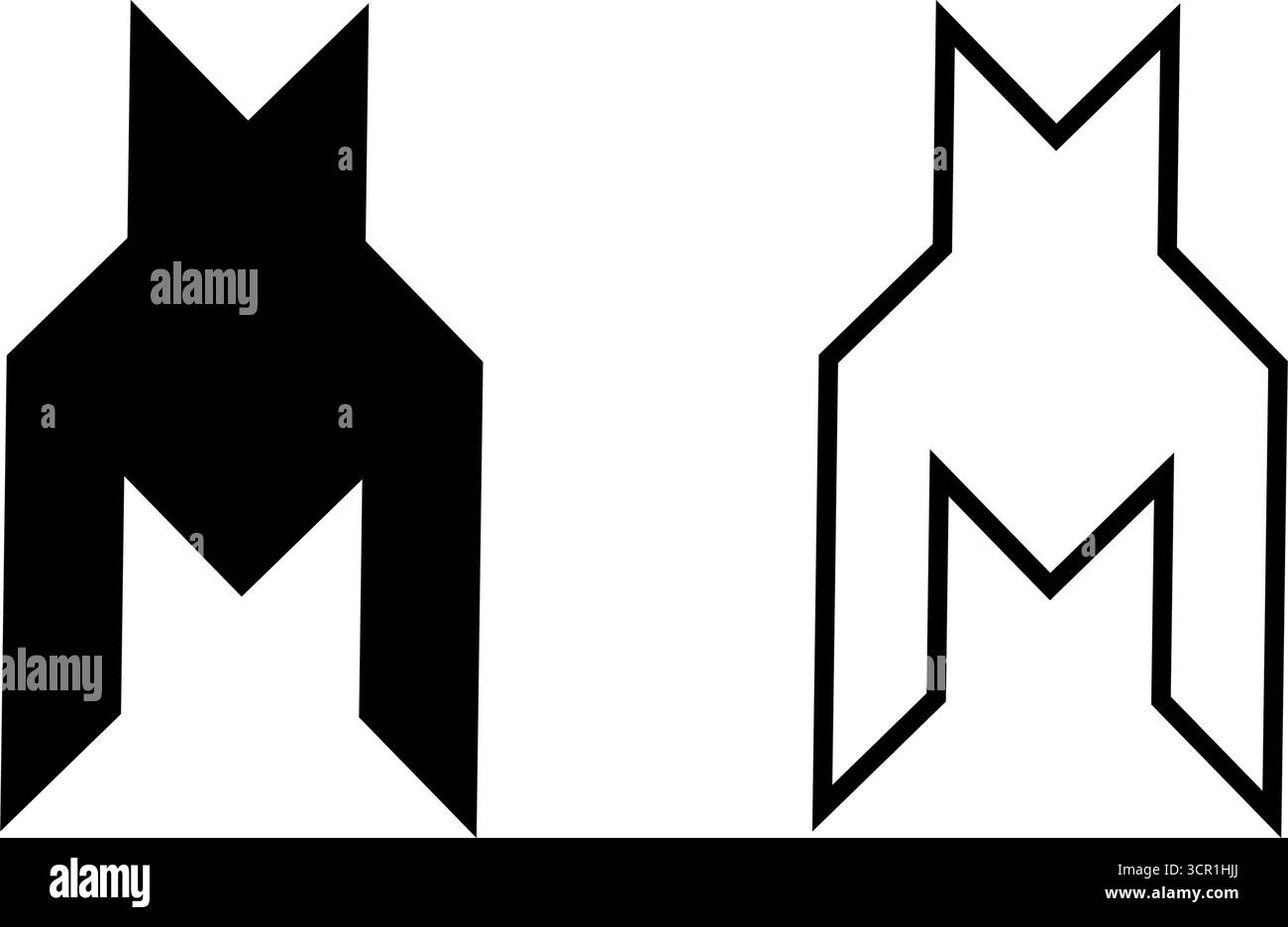 Hahnentrittsymbole. Hahnentrittsymbole auf weißem Hintergrund. Elemente des Pied de poule Ornament, kariertes oder Schal Stoff Druck, Retro Tweed Textil Design. Vektor Grafik Illustration. Stock Vektor