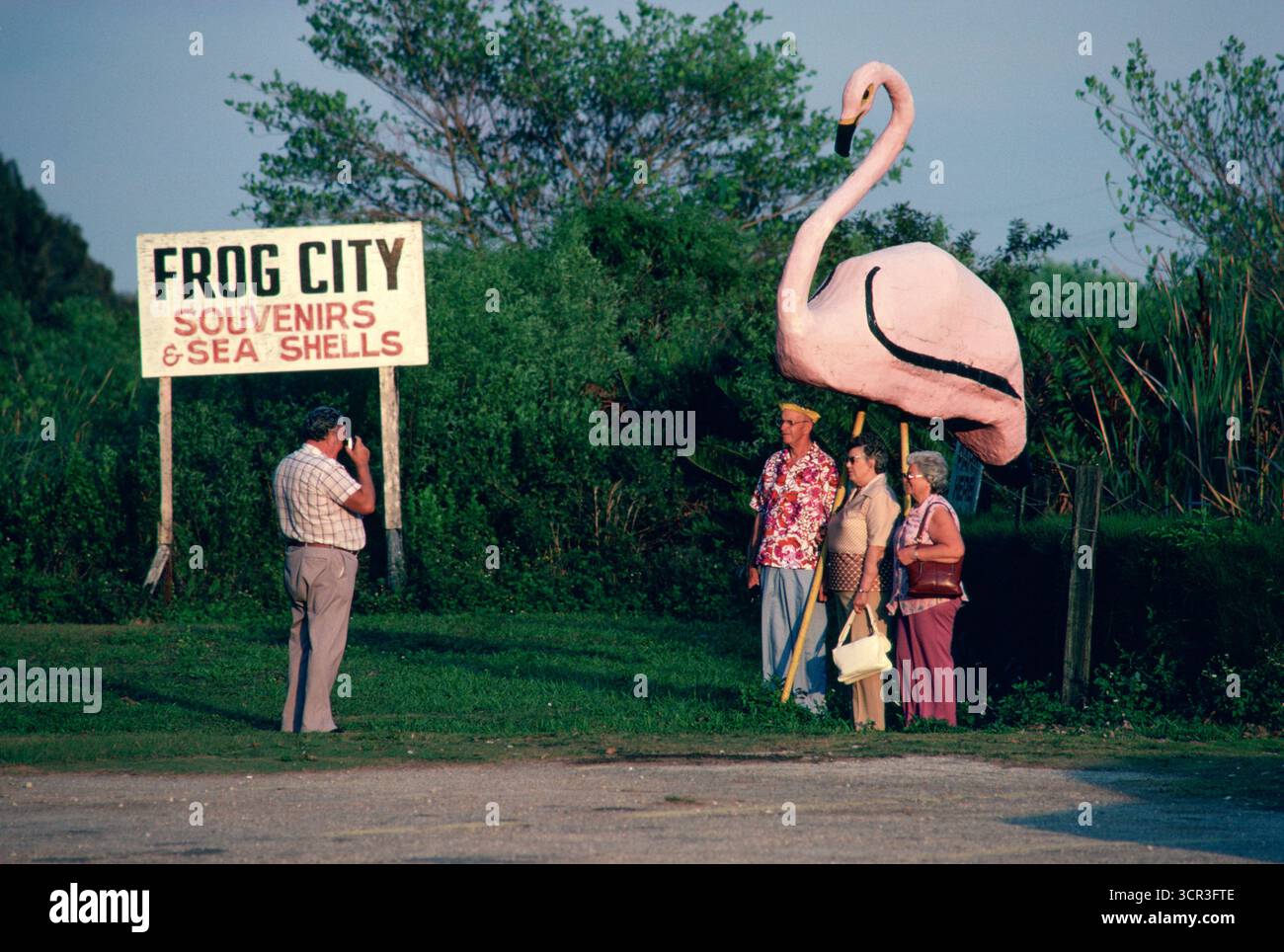 Touristen, Miami, Florida. Stockfoto